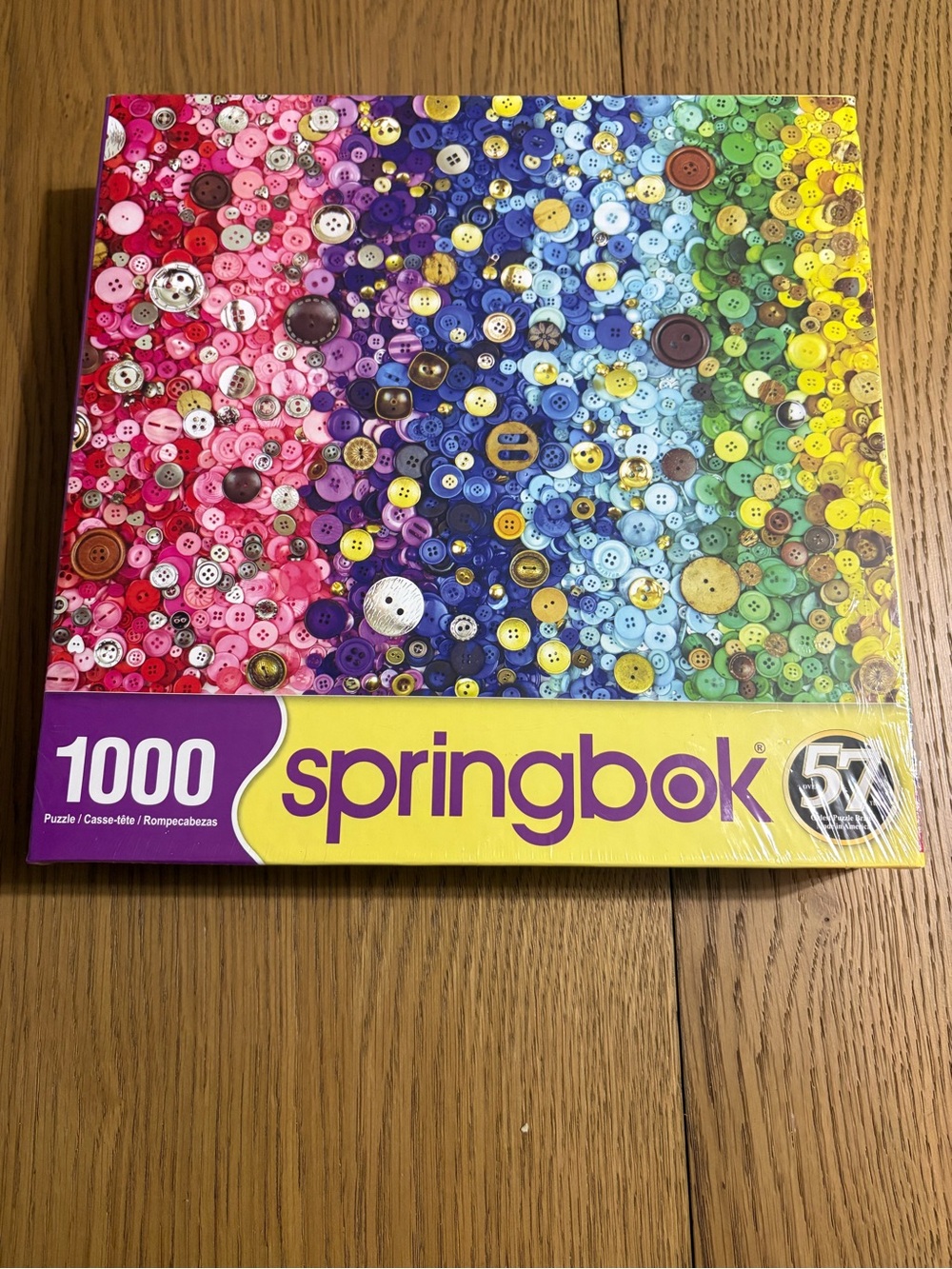 Springbok 1000-Piece Colorful Buttons Puzzle - Multicolor